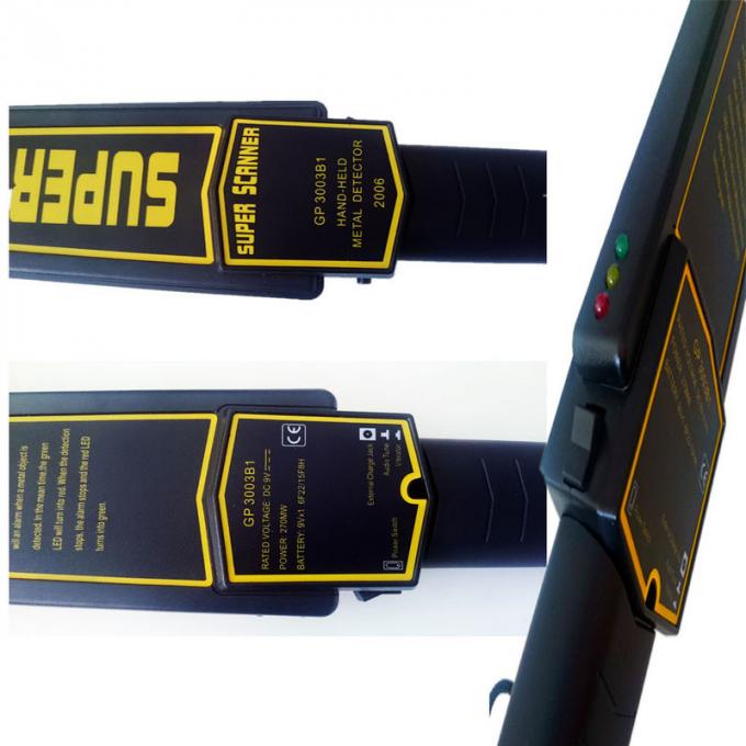 대중적인 소형 금속 탐지기 지팡이, 안전 지팡이 금속 탐지기 휴대용 XST - GP3003B1