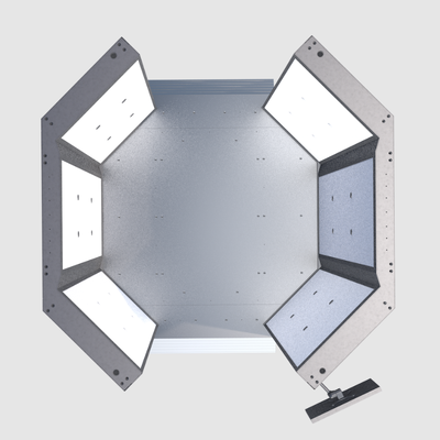 SE-1310 Millimeter Wave Security Screening Lane high efficiency human body screening device